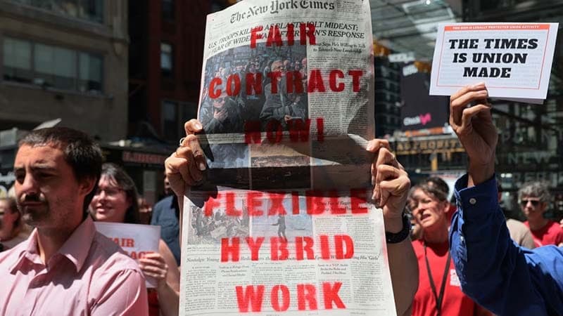 New York Times Tech Workers File Grievances Over Internal AI Performance Monitoring