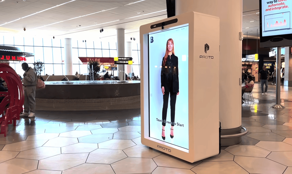 Life‑sized AI hologram 'Bridget' debuts at LaGuardia Terminal B
