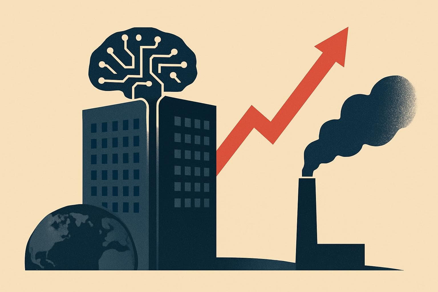 AI Data Center Expansion Is Forcing Rethink of Climate Commitments