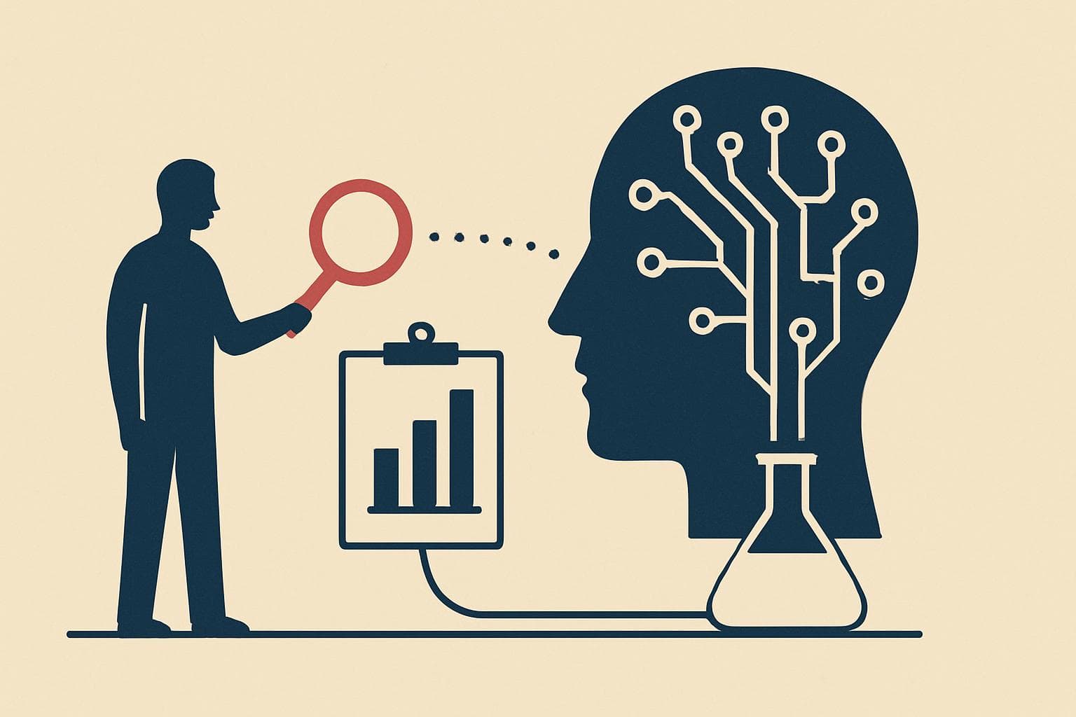 Frontier artificial intelligence models participated in the entire process of an experimental study